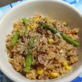 七色ワクチン's cooksnap of when they made おうちカフェ★アスパラのトマトリゾット風.
