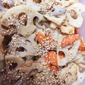 pulehiro's cooksnap of when they made シャキシャキやみつき♡れんこんきんぴら！.