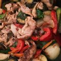 oishi〜's cooksnap of when they made 超簡単☆カラフル☆豚肉の生姜焼き.