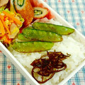 SP♪'s cooksnap of when they made 絹さや（さやえんどう）のバター醤油炒め.