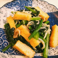 パピ☆ヨン's cooksnap of when they made ほうれん草と油揚げの煮浸し.