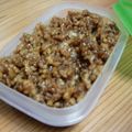 ゴースカ's cooksnap of when they made ヘルシー！生姜とにんにく入りとりそぼろ！.