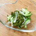 二角形's cooksnap of when they made 大根とめかぶのサラダ.
