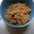 kanafiori's cooksnap of when they made しっとりジューシー鶏そぼろ.