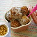 runa10's cooksnap of when they made 簡単大豆入り！ふっくらドーナツかりんとう.