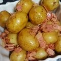 しおり巻き's cooksnap of when they made 新じゃがとベーコンの中華炒め.
