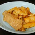 Kirin♬'s cooksnap of when they made 厚切り豚ときのこモリモリ和風炒め.