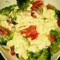 ゴロみかん's cooksnap of when they made トマトとブロッコリーとゆで卵のサラダ.