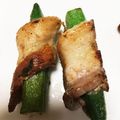 みみずく67's cooksnap of when they made 簡単オクラの豚肉巻き(o^^o).