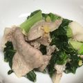 yummy?'s cooksnap of when they made ちょうほう菜塩レモンポーク炒め.