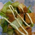 ﾁｮﾎﾞﾋﾟ's cooksnap of when they made 厚揚げとチンゲン菜の照りマヨ炒め.
