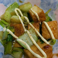 ﾁｮﾎﾞﾋﾟ's cooksnap of when they made 厚揚げとチンゲン菜の照りマヨ炒め.
