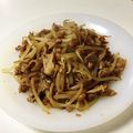 dajaranger's cooksnap of when they made ネバネバ納豆パワーの豚肉もやし炒め♪.