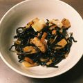 chobharu's cooksnap of when they made おでんのリメイク『ひじきの煮物』.