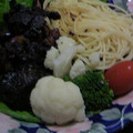 ニャ〜子♪'s cooksnap of when they made デミ缶で簡単♪牛肉ときのこの赤ワイン煮.