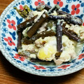 ひなたひかる's cooksnap of when they made わらびとサバ缶の卵とじ.
