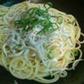 earth mama's cooksnap of when they made しらすとあさつきの和風クリームパスタ.