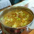 こぶたちゃんGOGO's cooksnap of when they made 超簡単！さば味噌缶deみぞれ鍋.