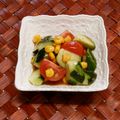 のば☀のば's cooksnap of when they made まるごと！きゅうりとトマトの彩りサラダ.
