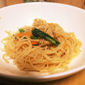 マロビロビン's cooksnap of when they made 小松菜と豚肉の旨辛和風ビーフン.