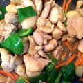 ぱんぎん☆'s cooksnap of when they made 鶏肉と3色ピーマンの中華風炒め.