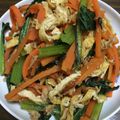 キタマニ's cooksnap of when they made めんつゆだけで＊人参と小松菜の炒め物＊.