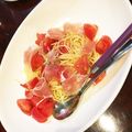 Mｉｔａｎ．'s cooksnap of when they made 生ハムとトマトの冷製パスタ☆簡単コツ.