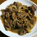 ぷぷぽん's cooksnap of when they made 牛肉とえのきのバター醤油炒め.