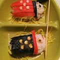 はな奥様's cooksnap of when they made こどもの日♪泳げ！こいのぼりおにぎり.