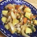 らむちゃんいいこ's cooksnap of when they made 鶏と新じゃがのコク旨炒め.