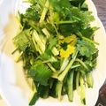 クイーンアリス's cooksnap of when they made パクチーときゅうりのアジアンサラダ.