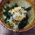 ねぎょりた's cooksnap of when they made おかひじきとワカメのしらす和え.