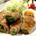 あすきちたろう's cooksnap of when they made 簡単‼︎ピーマンとチーズの豚バラ巻き♫.