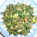 meh's cooksnap of when they made 大根の葉で炒り葉.