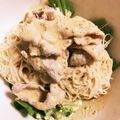＊aM＊'s cooksnap of when they made マヨごまだれの冷しゃぶそうめんサラダ☆.