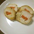 Ｊ.coco's cooksnap of when they made レンジで鶏胸肉の肉巻き.