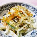 yasutonton's cooksnap of when they made 塩昆布とマヨで大根・人参・胡瓜のサラダ.