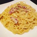 3yes's cooksnap of when they made 【消防飯】カルボナーラ.