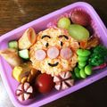 こうあやね's cooksnap of when they made 簡単アンパンマン　デコふりでお弁当.