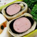 myとんすけ's cooksnap of when they made お魚ソーセージとチーズの春巻き.