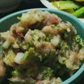 DSK58's cooksnap of when they made グラスで洋風ねぎとろ！.