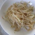 フランクフルトJr's cooksnap of when they made 娘へ。レンジで簡単☆もやしナムル.