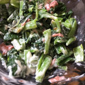 ポメちょん's cooksnap of when they made のらぼうの梅マヨ和え.