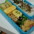 なななな♡MaMa's cooksnap of when they made お弁当おかず＊魚肉ソーセージのピザ風.