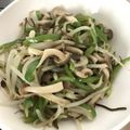 あーくん☆'s cooksnap of when they made もやしとピーマンの塩コンブ炒め.