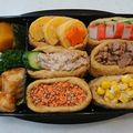 Tusentakk's cooksnap of when they made 運動会のお弁当に華やかオープン稲荷寿司.