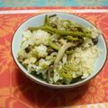クレイプメートル's cooksnap of when they made 山菜～☆わらび人参しめじの炊き込みご飯★.