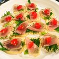 cana226's cooksnap of when they made おつまみ✿トマトとバジルのクラッカー乗せ.