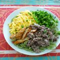 クレイプメートル's cooksnap of when they made 瓦そば☆おうちで簡単☆逃げ恥にも登場.