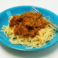 ‡さや‡'s cooksnap of when they made 大豆のお肉の肉みそスパゲティ.